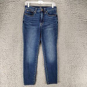 J. Crew Jeans Womens 27 Blue Stretch Denim Skinny